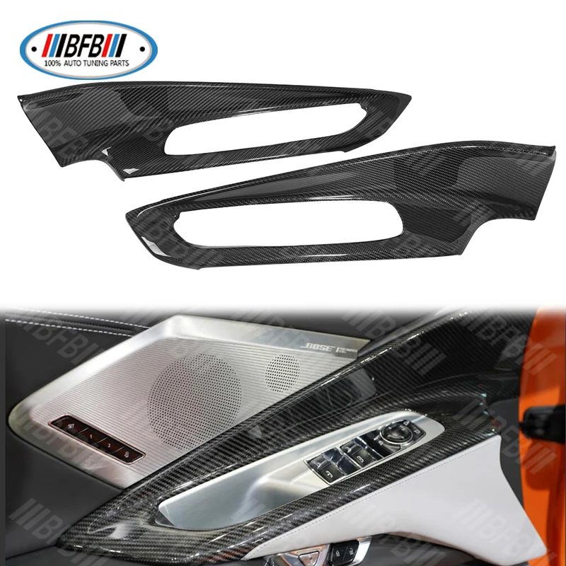 Внутренние накладки из настоящего углеродного волокна, дверная ручка с бантом, чехол для Corvette C8
Внутренние накладки из настоящего углеродного волокна, дверная ручка с бантом, чехол для Corvette C8