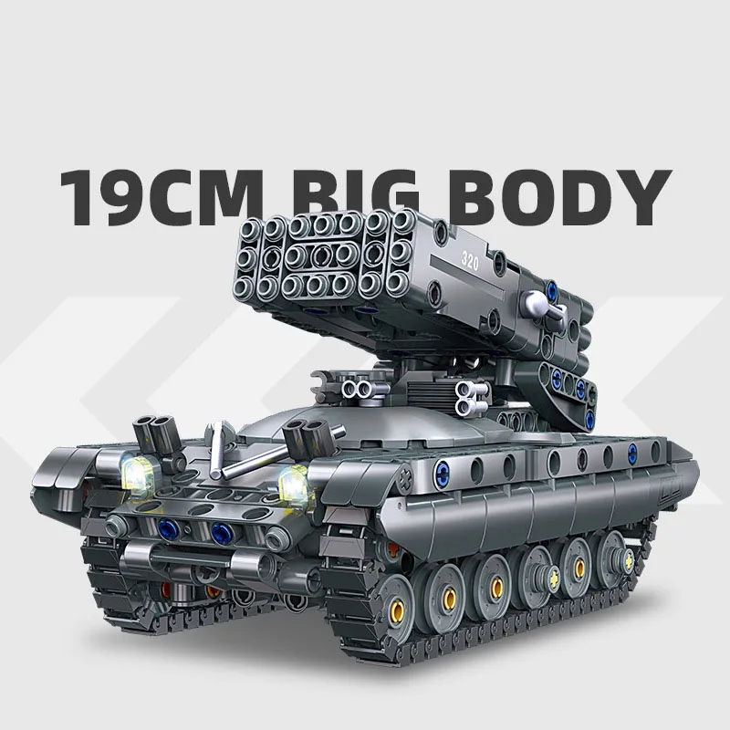 Russia Modern Military Construction Bricks WW2 TOS-1 Heavy Flamethrower System Tank Batisbricks Block Vehicle Army Toys For Boys
Russia Modern Military Construction Bricks WW2 TOS-1 Heavy Flamethrower System Tank Batisbricks Block Vehicle Army Toys For Boys