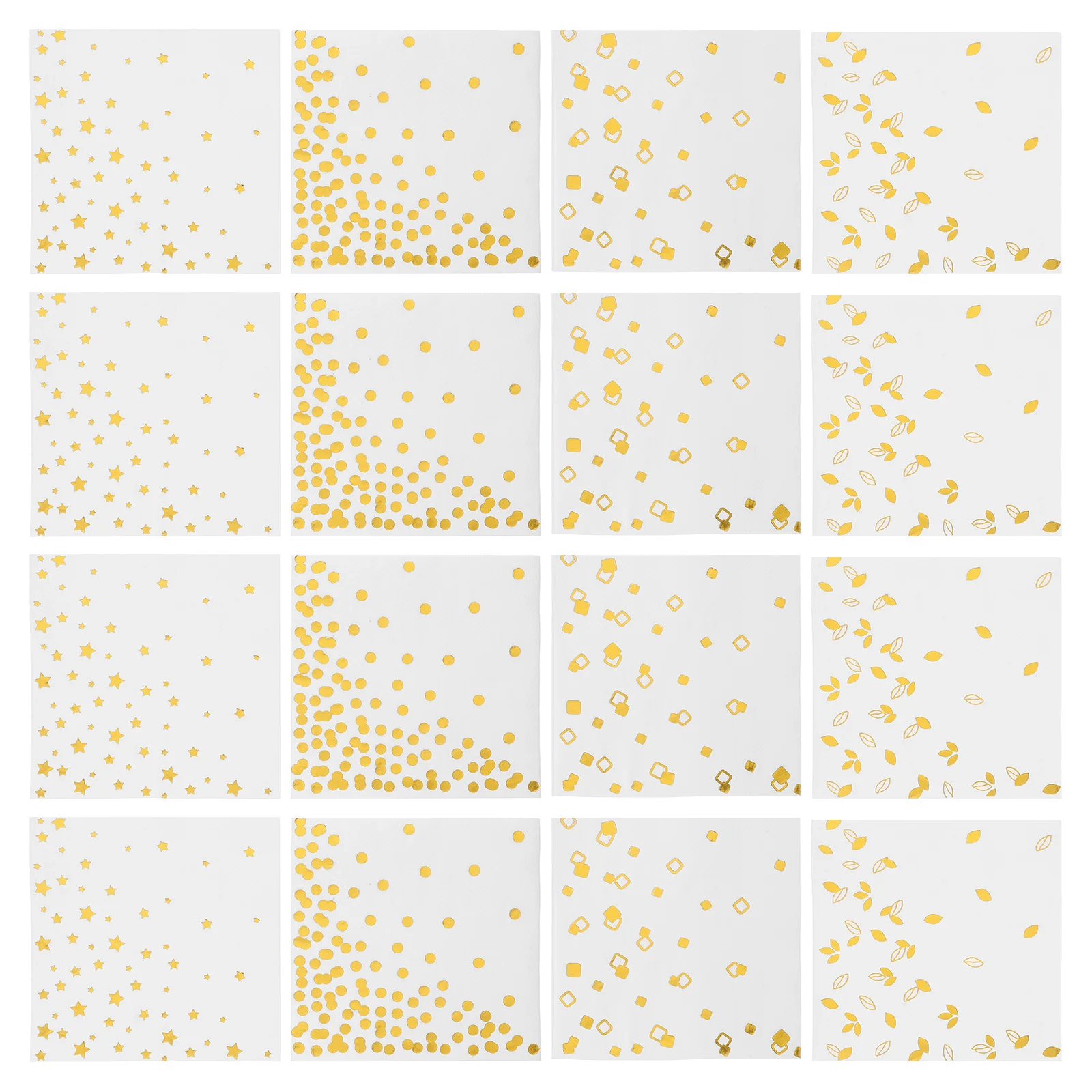 Gold Foil Paper Napkins White and Gold Disposable Birthday Wedding Party Napkins Soft Absorbent Paper Hand Towels Guest Dinner
Gold Foil Paper Napkins White and Gold Disposable Birthday Wedding Party Napkins Soft Absorbent Paper Hand Towels Guest Dinner