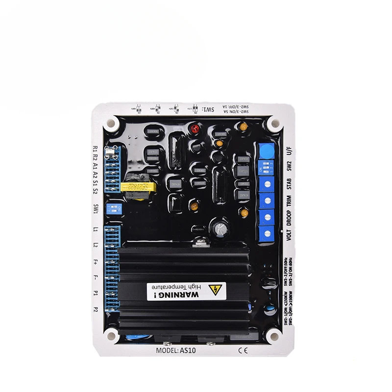 AS10 AVR Voltage Regulator Automatic Voltage Regulator for Diesel Generators AS10 Generator Accessories
AS10 AVR Voltage Regulator Automatic Voltage Regulator for Diesel Generators AS10 Generator Accessories