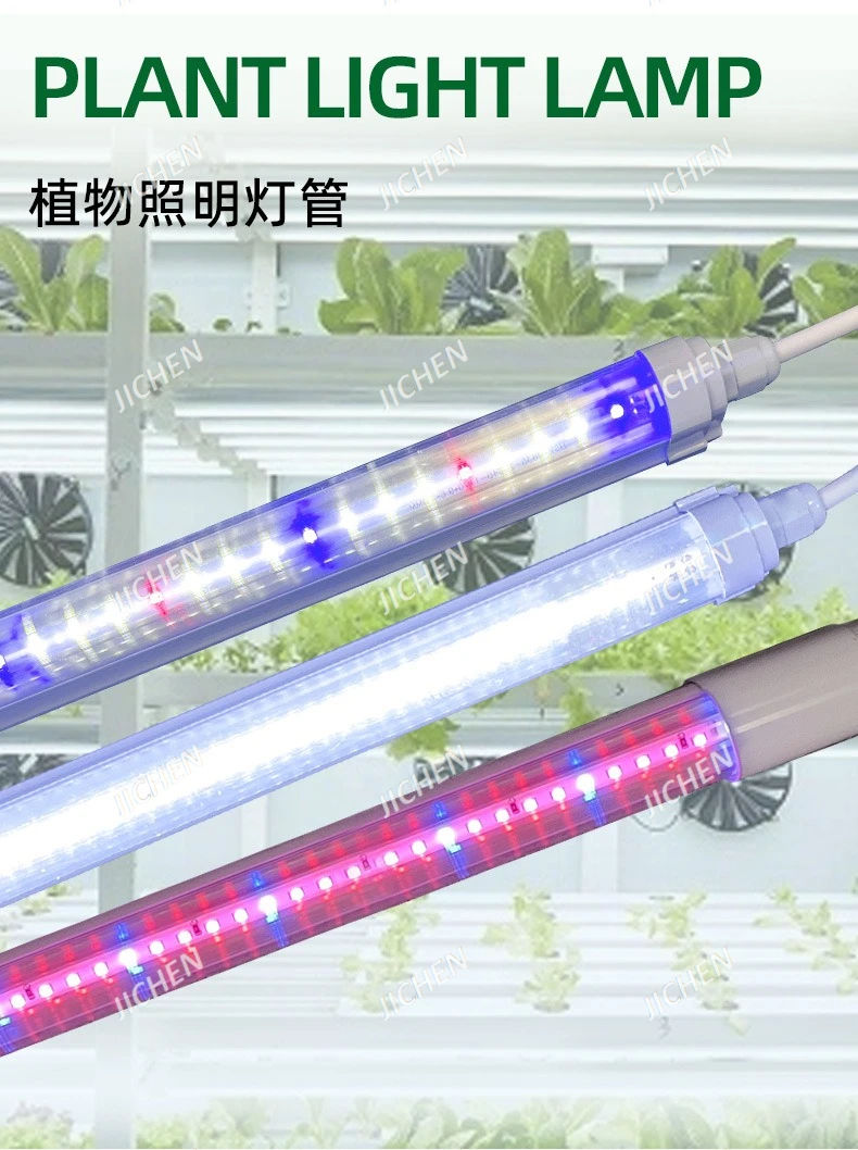 Plant Fill Light T8 Lamp Custom Spectrum Led Photosynthesis Lamp Greenhouse Greenhouse Single Waterproof Growth Lamp
Plant Fill Light T8 Lamp Custom Spectrum Led Photosynthesis Lamp Greenhouse Greenhouse Single Waterproof Growth Lamp