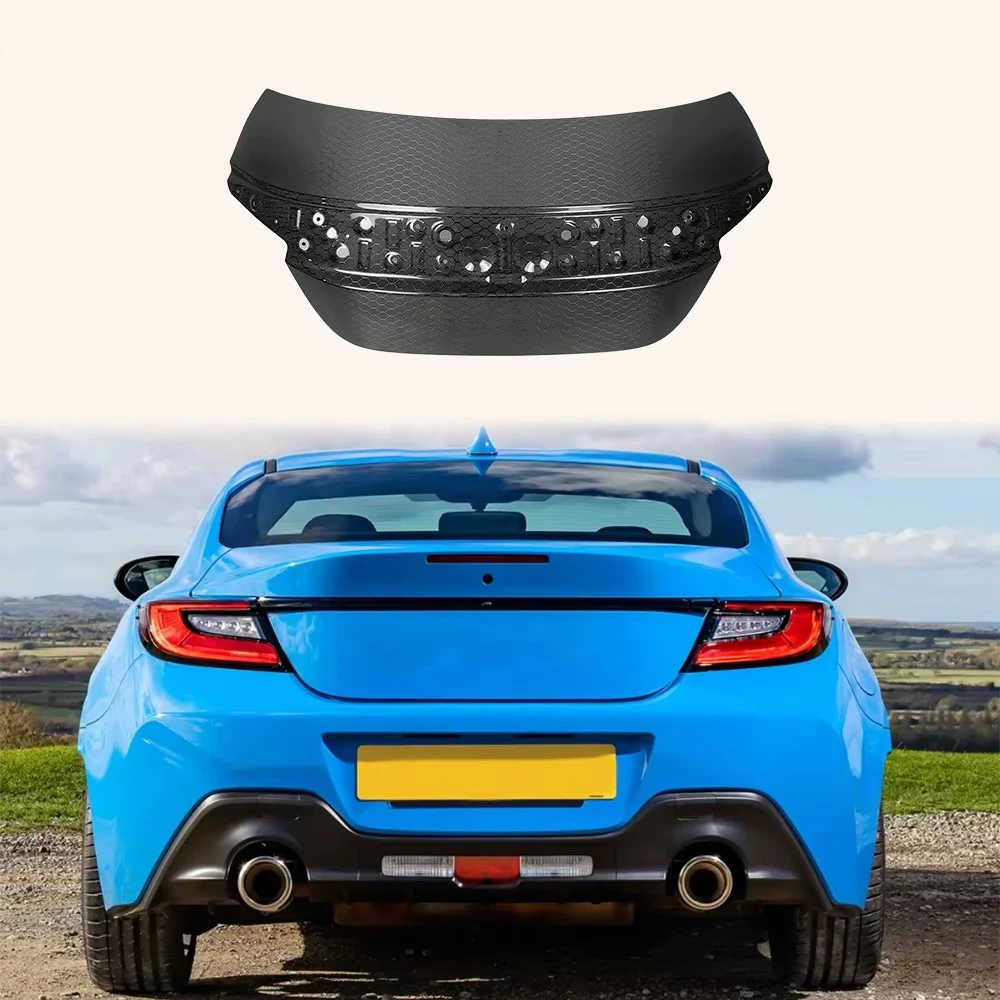 Совершенно новинка для Toyota GR86 BRZ FRS 2022+ сотовый углеродный стиль OE задняя крышка багажника
Совершенно новинка для Toyota GR86 BRZ FRS 2022+ сотовый углеродный стиль OE задняя крышка багажника
