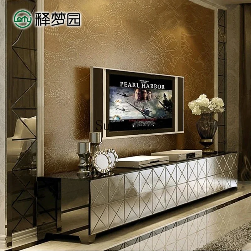 New European Mirror TV Cabinet, Nordic Simple Modern Home Living Room Furniture X29
New European Mirror TV Cabinet, Nordic Simple Modern Home Living Room Furniture X29