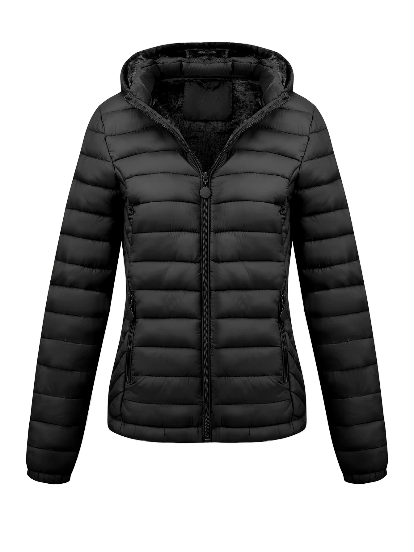 Женское модное зимнее стеганое пальто — минималистичная куртка-пуховик с капюшоном и карманами на осень/зиму
Женское модное зимнее стеганое пальто — минималистичная куртка-пуховик с капюшоном и карманами на осень/зиму