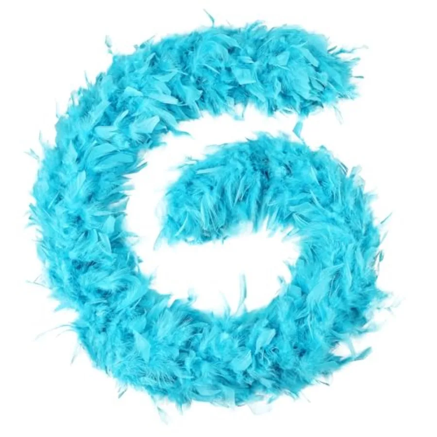 Aqua Blue Feather Boa - 45g 2 Yards Turkey Boas Feathers for Party Bulk Wedding Concert Carnival Halloween Christmas Costume De
Aqua Blue Feather Boa - 45g 2 Yards Turkey Boas Feathers for Party Bulk Wedding Concert Carnival Halloween Christmas Costume De