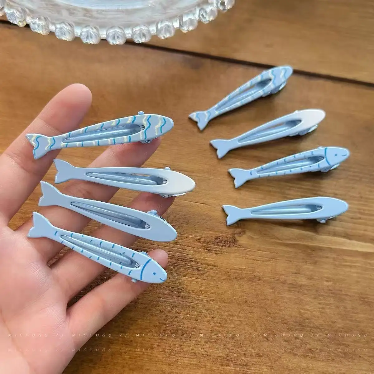 4pcs simplicity Blue and yellow cute fish hairclip for women elegant side clip fashion girl hairpin hair accessories
4pcs simplicity Blue and yellow cute fish hairclip for women elegant side clip fashion girl hairpin hair accessories