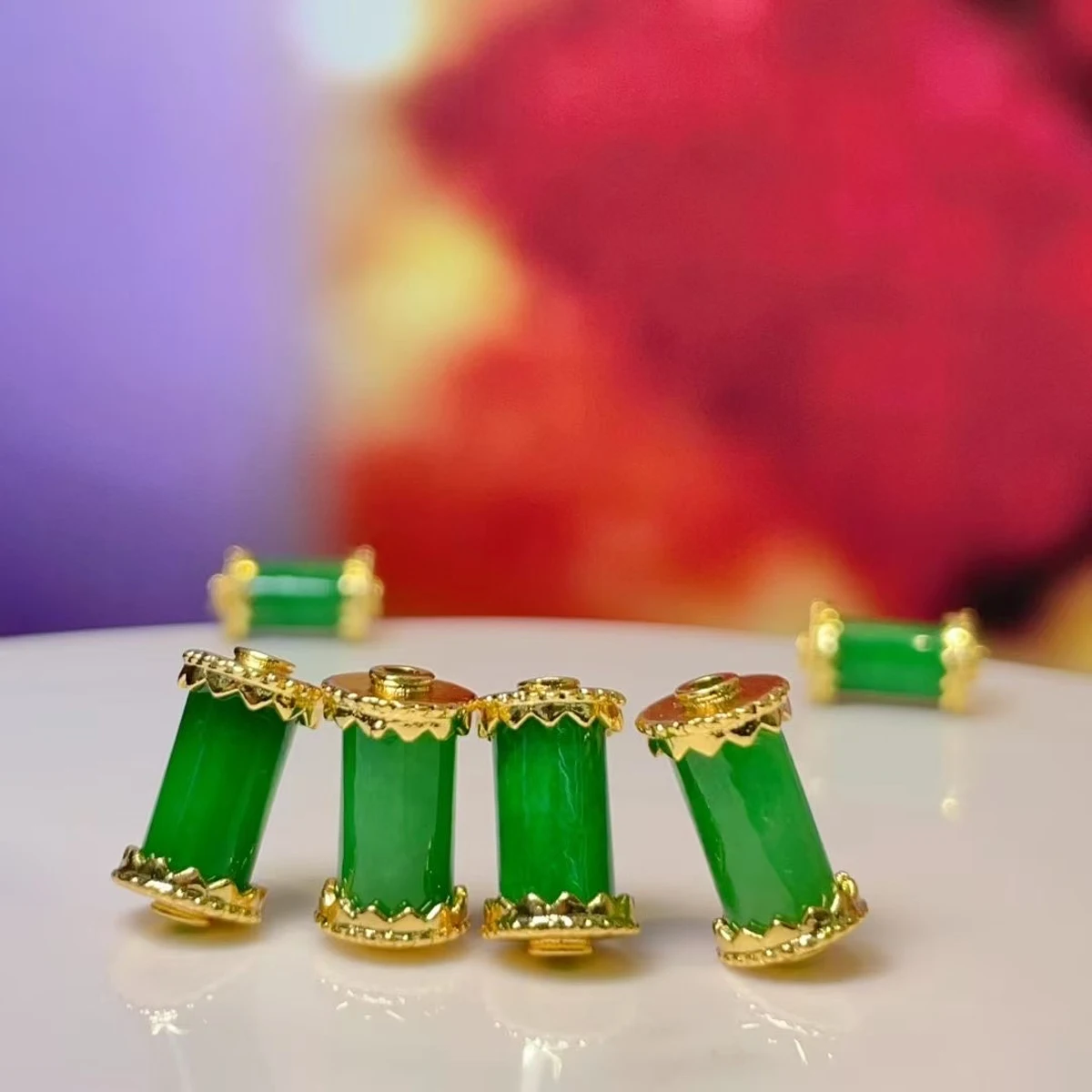 2025 Natural Stone Beads Cylindrical Plate Golden Emerald Green Loose Spacer Beads for Jewelry Making DIY Necklace Bracelet 5pcs
2025 Natural Stone Beads Cylindrical Plate Golden Emerald Green Loose Spacer Beads for Jewelry Making DIY Necklace Bracelet 5pcs