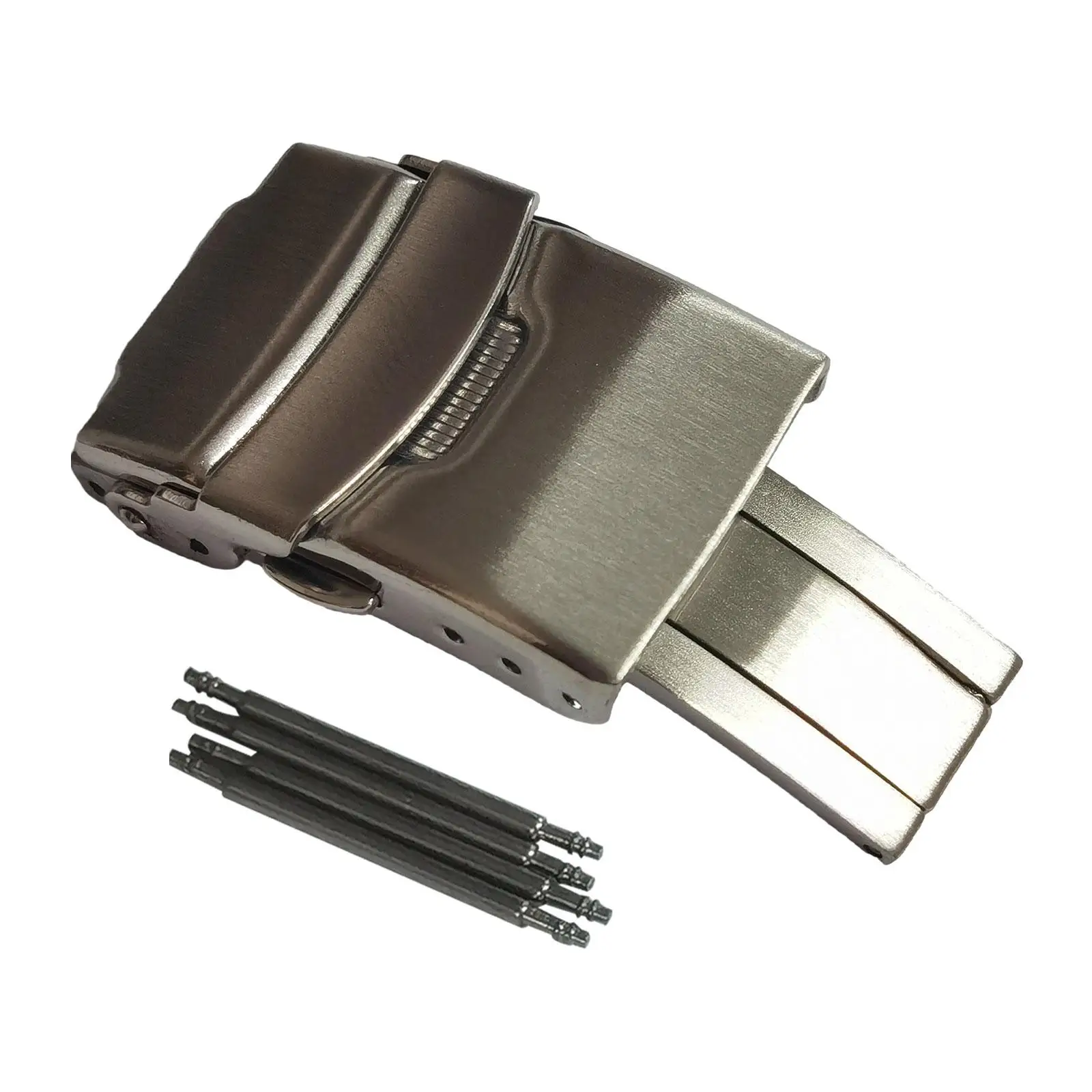 Watch Band Clasp Replaces Safety Milled Clasp Folding Butterfly Stainless Steel Strap Connector Deployment Clasp for Men Women
Watch Band Clasp Replaces Safety Milled Clasp Folding Butterfly Stainless Steel Strap Connector Deployment Clasp for Men Women