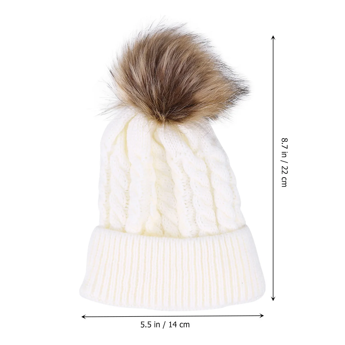 Зимняя теплая вязаная шапка для детей, размер S, белая, материал премиум-класса, мягкая, удобная, прочная, креативная идея для подарка, вязаная шапка
Зимняя теплая вязаная шапка для детей, размер S, белая, материал премиум-класса, мягкая, удобная, прочная, креативная идея для подарка, вязаная шапка