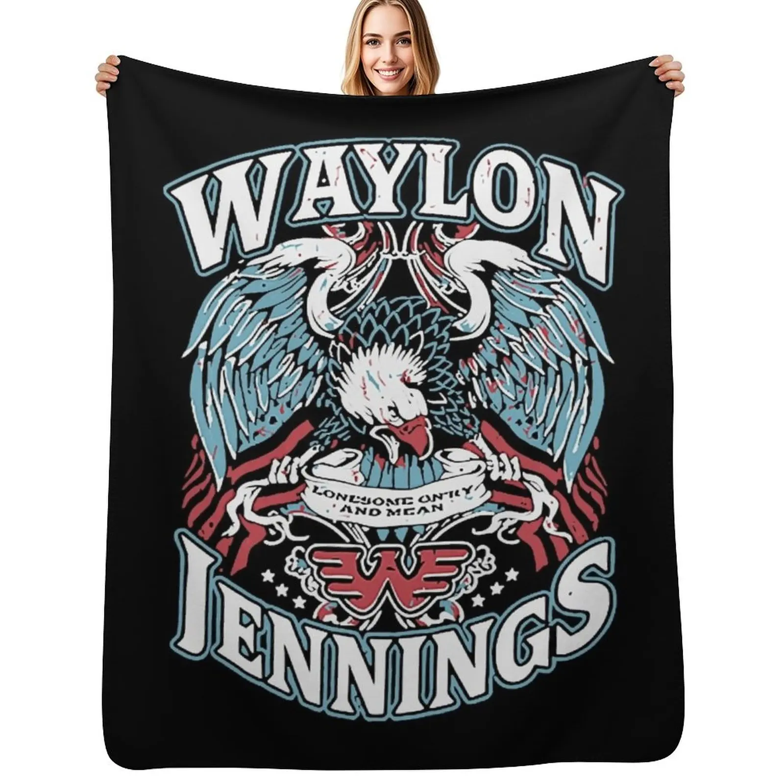 Waylon Jennings Throw Blanket Warm Napping Blanket for Office Couch Bed
Waylon Jennings Throw Blanket Warm Napping Blanket for Office Couch Bed