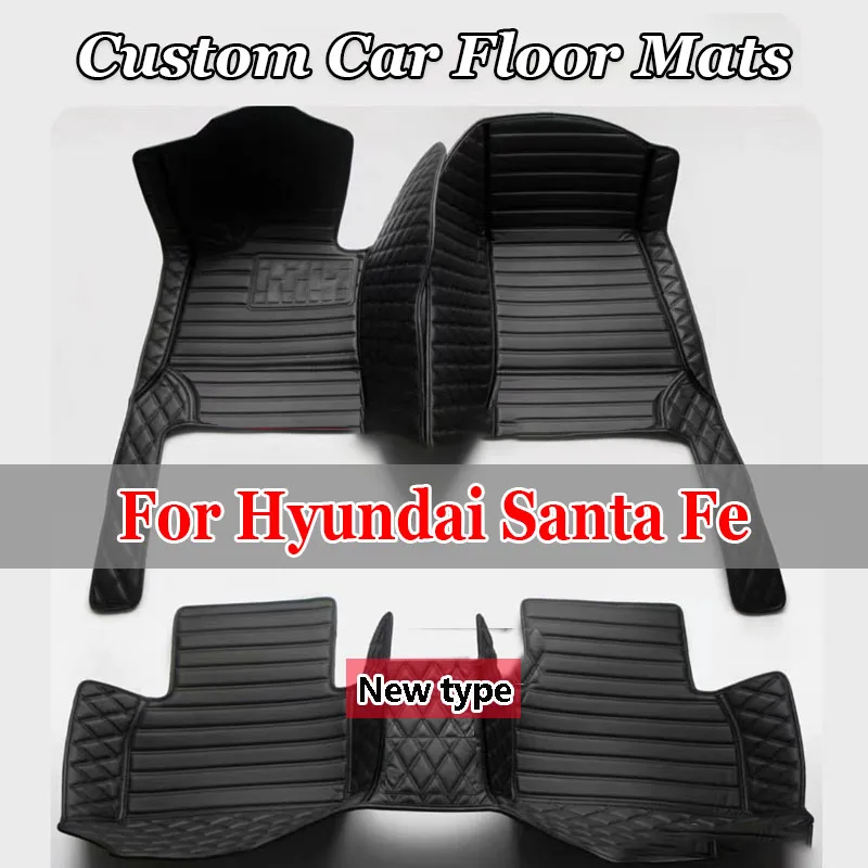 Custom Car Floor Mats For Hyundai Santa Fe SantaFe Auto Carpets Foot Coche Accessorie
Custom Car Floor Mats For Hyundai Santa Fe SantaFe Auto Carpets Foot Coche Accessorie