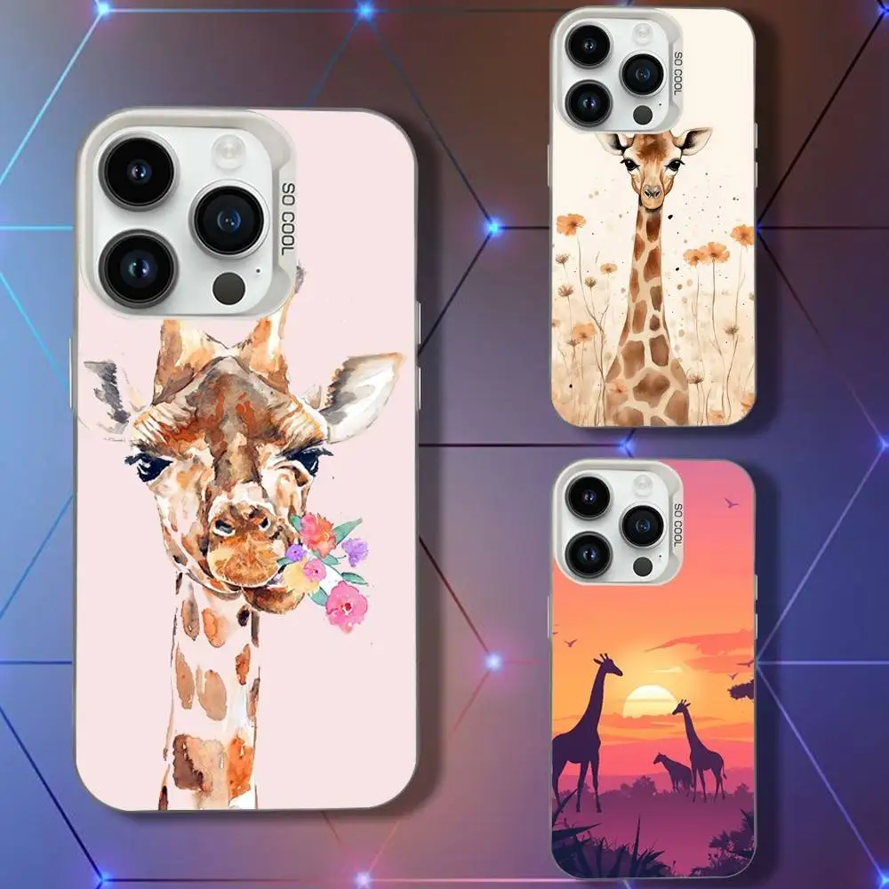 Cute Animal Giraffe Phone Case For iPhone 16,15,14,13,12,11,Pro,XS,Max,Plus,Mini,SE White Candy Matte Shockproof Cover
Cute Animal Giraffe Phone Case For iPhone 16,15,14,13,12,11,Pro,XS,Max,Plus,Mini,SE White Candy Matte Shockproof Cover