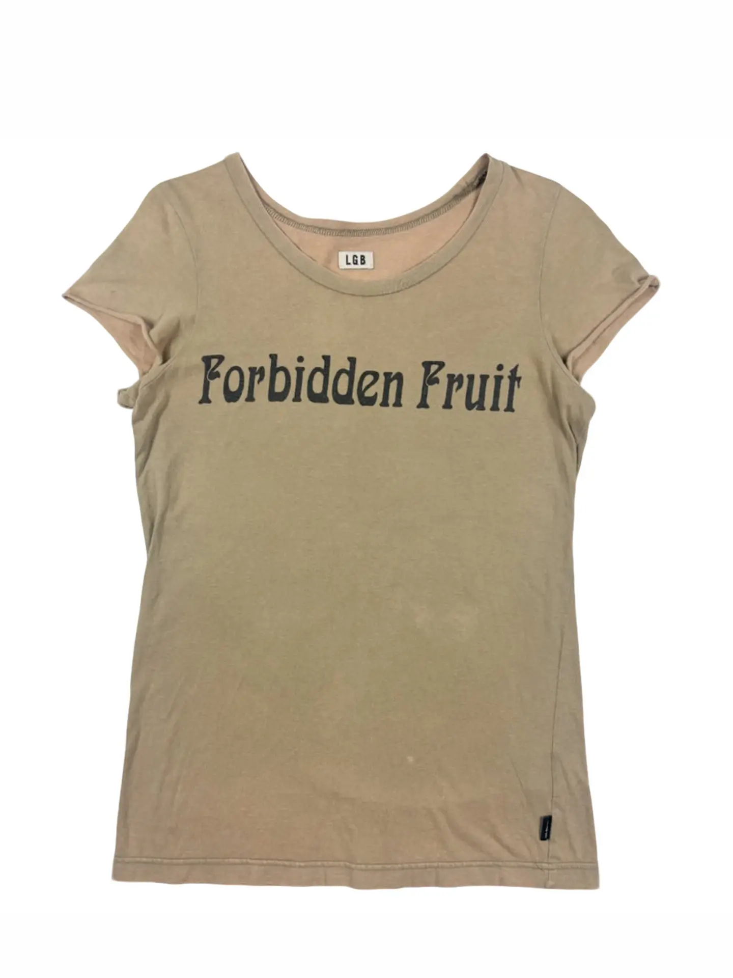LGB visual snake fruit print pattern short-sleeved T-shirt
LGB visual snake fruit print pattern short-sleeved T-shirt
