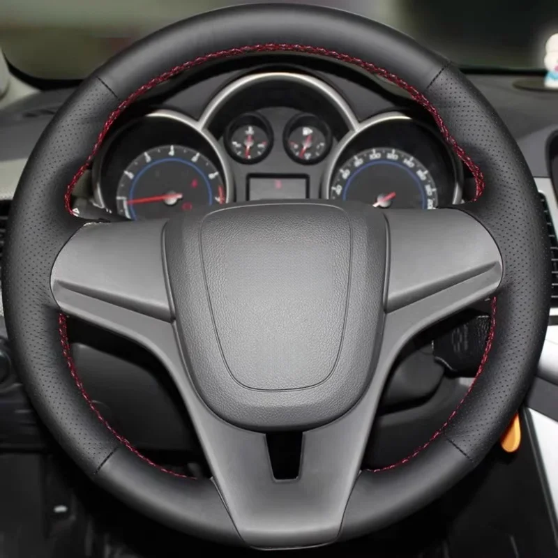 Artificial leather Car Steering Wheel Cover For Chevrolet Cruze 2009-2014 Aveo Orlando Holden Cruze Ravon R4 Car Accessories
Artificial leather Car Steering Wheel Cover For Chevrolet Cruze 2009-2014 Aveo Orlando Holden Cruze Ravon R4 Car Accessories