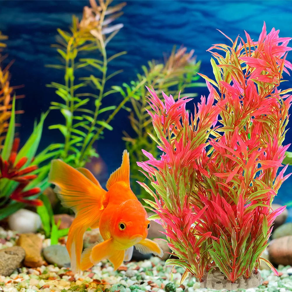 2Pcs Fish Tank Fake Plants Green Plastic Aquarium Decorations Terrarium Landscape Accessories Reptile Cage Supplies
2Pcs Fish Tank Fake Plants Green Plastic Aquarium Decorations Terrarium Landscape Accessories Reptile Cage Supplies