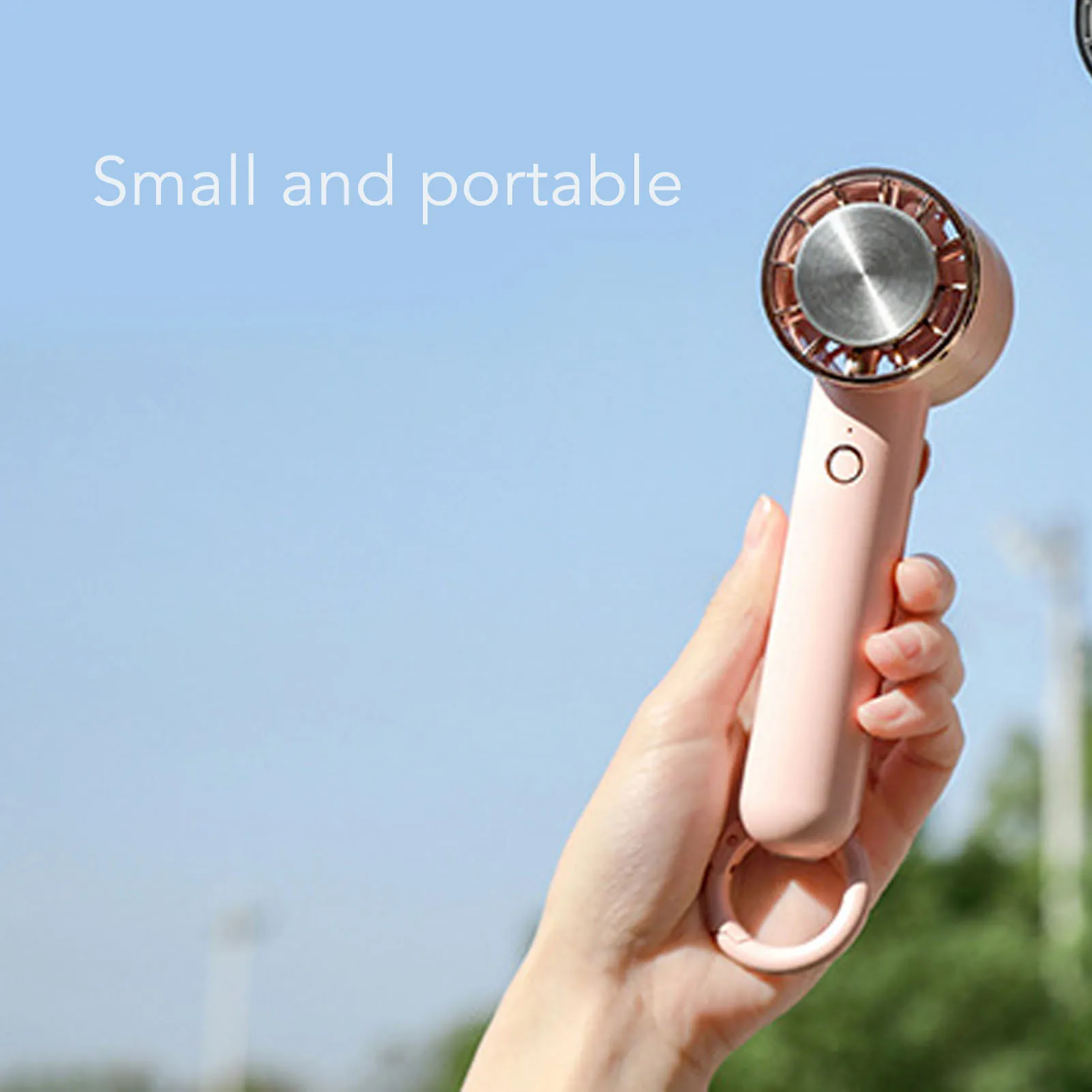 USB Rechargeable Personal Fan Outdoor Portable Handheld Cooling Fan with 3 Adjustable Speed for Travel Outdoor Indoor
USB Rechargeable Personal Fan Outdoor Portable Handheld Cooling Fan with 3 Adjustable Speed for Travel Outdoor Indoor
