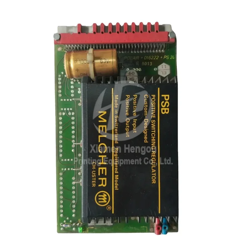 Original Guillotine Cutter PSB Control Card PS24 016222 EM-AR Board Circuit Board for Polar 92EMC 115 /137 for Polar PSB E 9013
Original Guillotine Cutter PSB Control Card PS24 016222 EM-AR Board Circuit Board for Polar 92EMC 115 /137 for Polar PSB E 9013