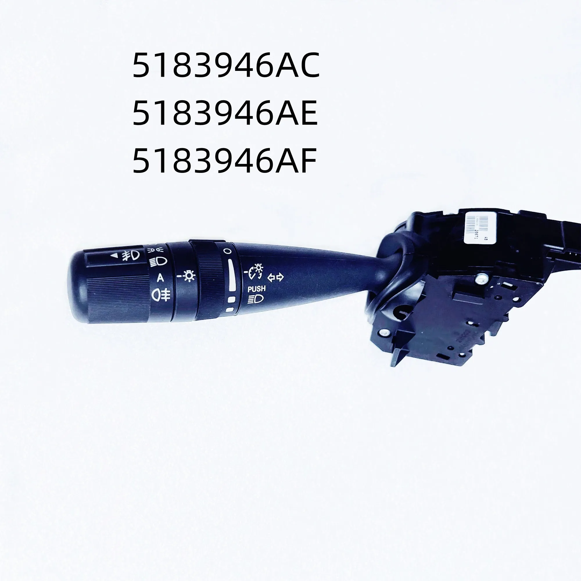 Multi-Function Switch (Light Control Part) 5183946AC, 5183946AC Are Applicable To: Wrangler, Guider, Compass, Freeman, Cruiser,
Multi-Function Switch (Light Control Part) 5183946AC, 5183946AC Are Applicable To: Wrangler, Guider, Compass, Freeman, Cruiser,