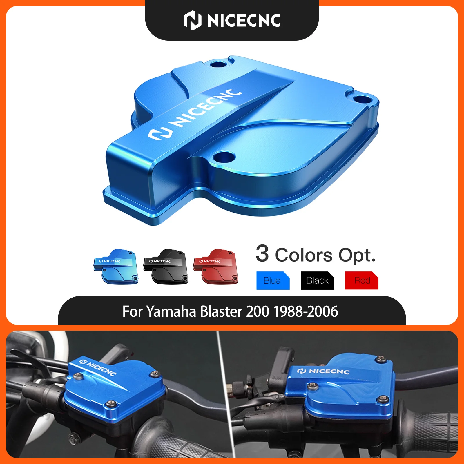 NICECNC For Yamaha Blaster 200 YFS200SE 1988-2006 Thumb Throttle Cover Gas Cap Aluminum ATV Accessories Rust & Wear Resistance
NICECNC For Yamaha Blaster 200 YFS200SE 1988-2006 Thumb Throttle Cover Gas Cap Aluminum ATV Accessories Rust & Wear Resistance