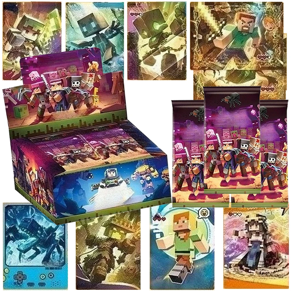 Популярная игровая коллекционная карта, любимая детская 3D песочница, игра открытого мира, ограниченные карты, поощрение на день рождения, подарки для детей
Популярная игровая коллекционная карта, любимая детская 3D песочница, игра открытого мира, ограниченные карты, поощрение на день рождения, подарки для детей