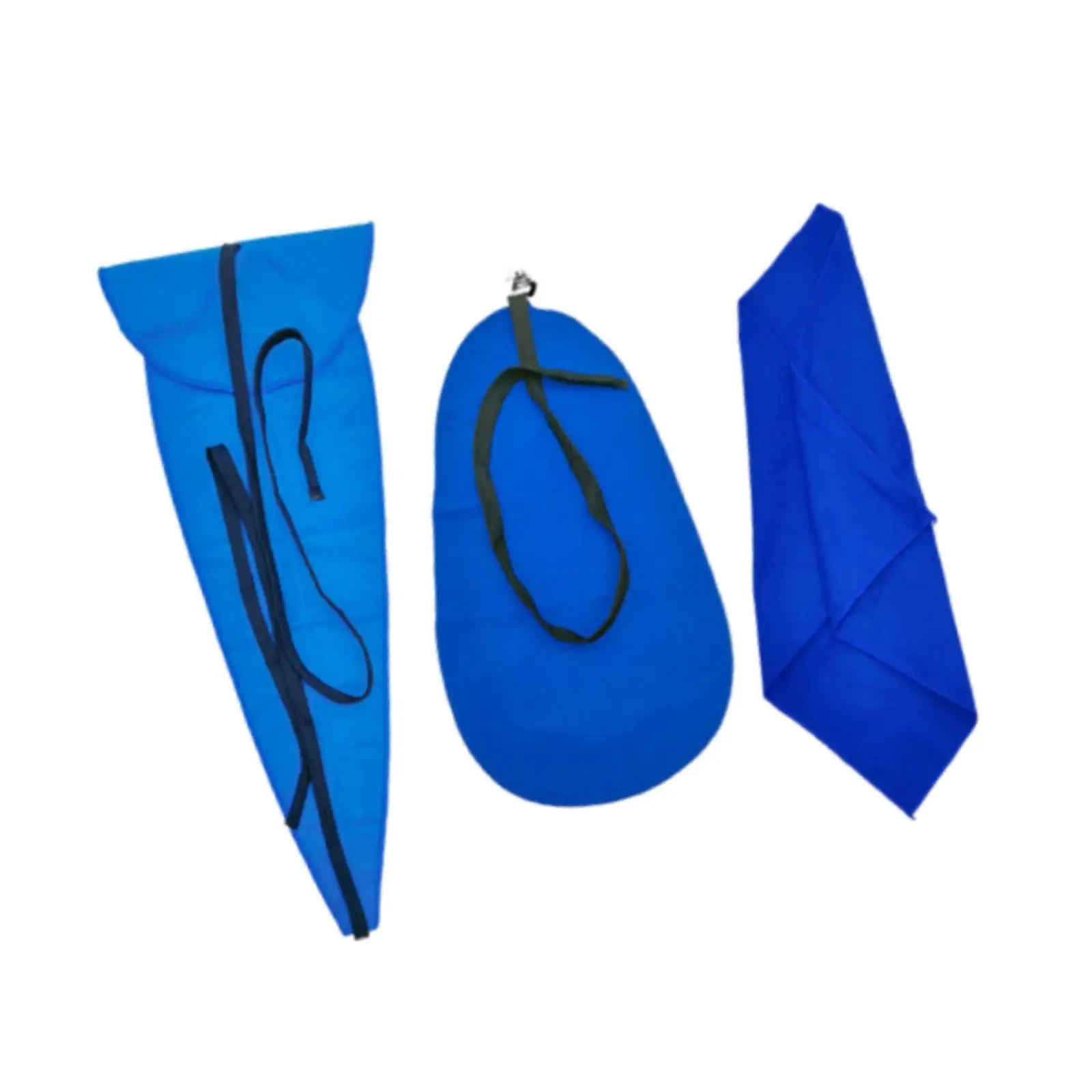 4 Pieces Sax Inner Wipe Cloth Sax Absorbent Cloth Sax Parts Accessories with Strap Saxophone Cleaning Care Set for Training
