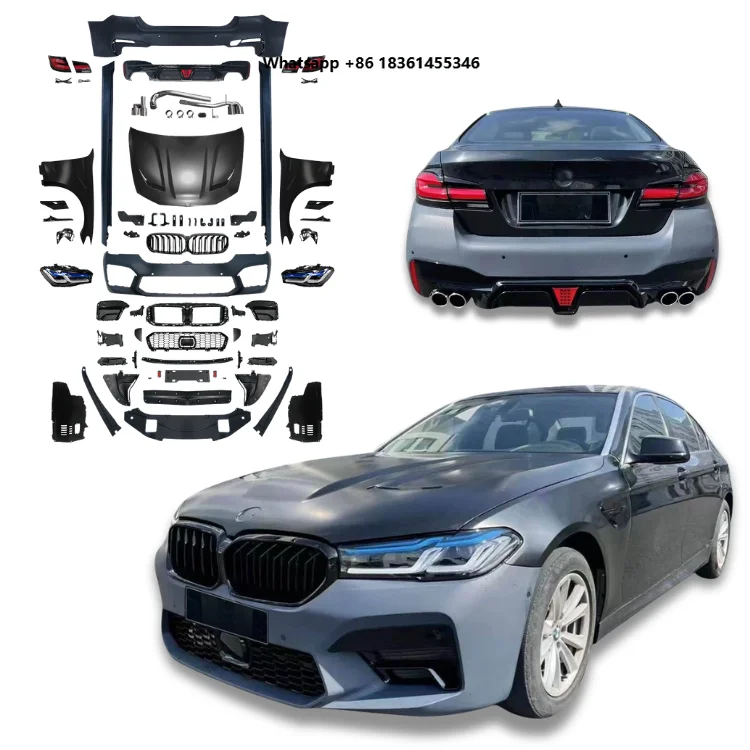2026 New Arrival Body Kit for 5 Series F10 2010-2015 Upgrade to F90 G30 LCI M5CS Style Front Rear Bumper Assembly Side Skirt
2026 New Arrival Body Kit for 5 Series F10 2010-2015 Upgrade to F90 G30 LCI M5CS Style Front Rear Bumper Assembly Side Skirt