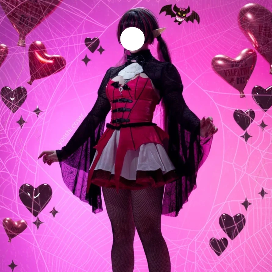 Anime Vampire Draculaura Gothic Style Short Dress Cosplay Costume Suit Lolita Clothes Halloween Carnival Comic Con Roleplay
Anime Vampire Draculaura Gothic Style Short Dress Cosplay Costume Suit Lolita Clothes Halloween Carnival Comic Con Roleplay