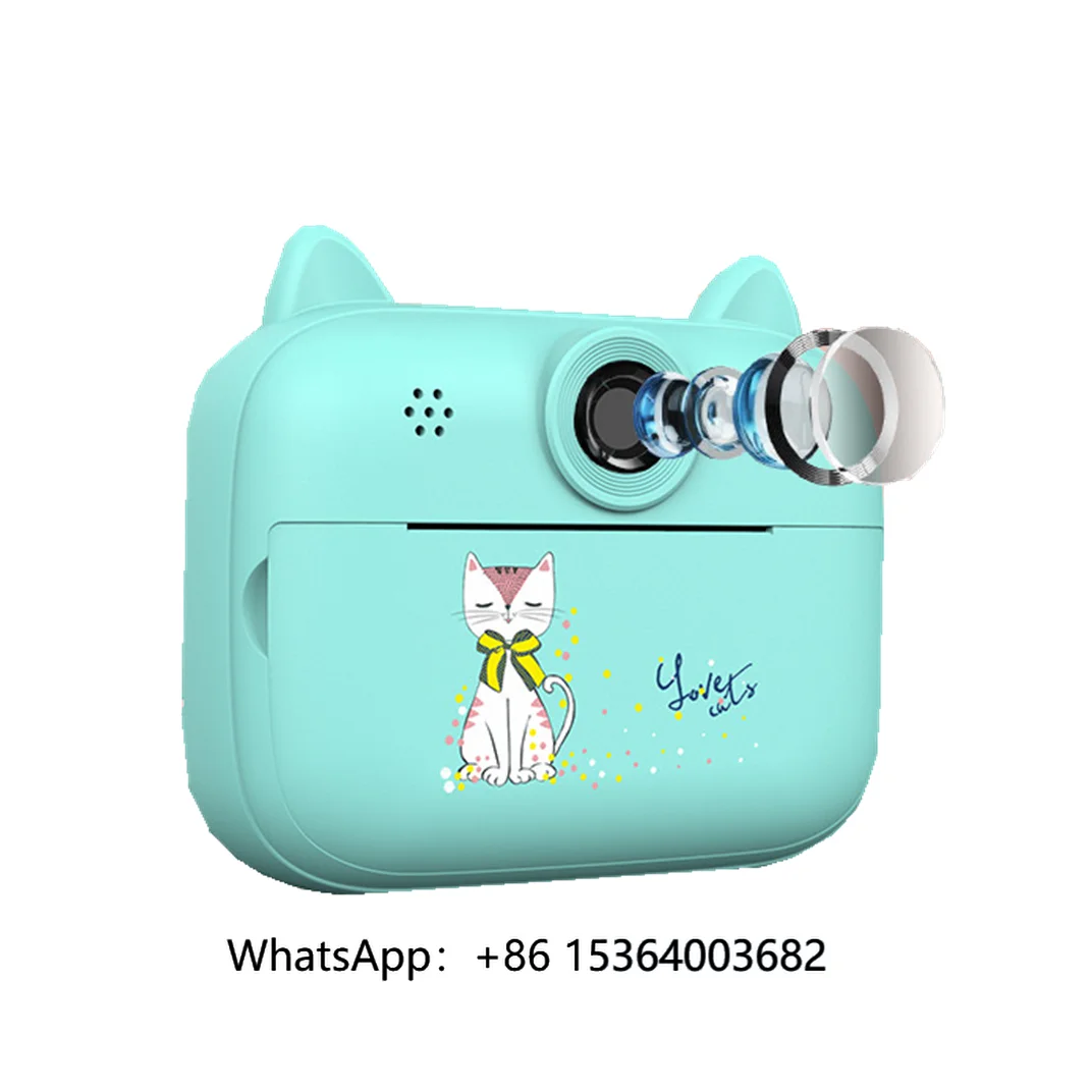 TJXL-Customized Camera for Kids HD Dual Camera Video Photo Game Multi Language 2.4 Inch S3 Instant Imprimante Portable