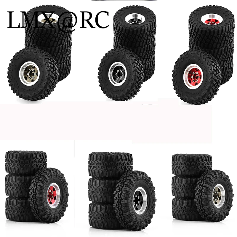 4pcs 57mm Metal 1.0" Beadlock Wheel Rim Rubber Tire Set for 1/18 1/24 RC Crawler Axial SCX24 AX24 TRX4M FCX24 Upgrade Parts
4pcs 57mm Metal 1.0" Beadlock Wheel Rim Rubber Tire Set for 1/18 1/24 RC Crawler Axial SCX24 AX24 TRX4M FCX24 Upgrade Parts