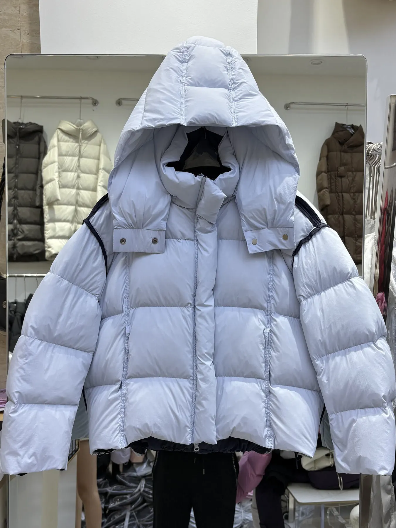 Korean Sle Loose Puff Hat Winter Thiened Warm ort Bread Sle Women's down Jaet Artistic Straight Cut Du down Filling
Korean Sle Loose Puff Hat Winter Thiened Warm ort Bread Sle Women's down Jaet Artistic Straight Cut Du down Filling