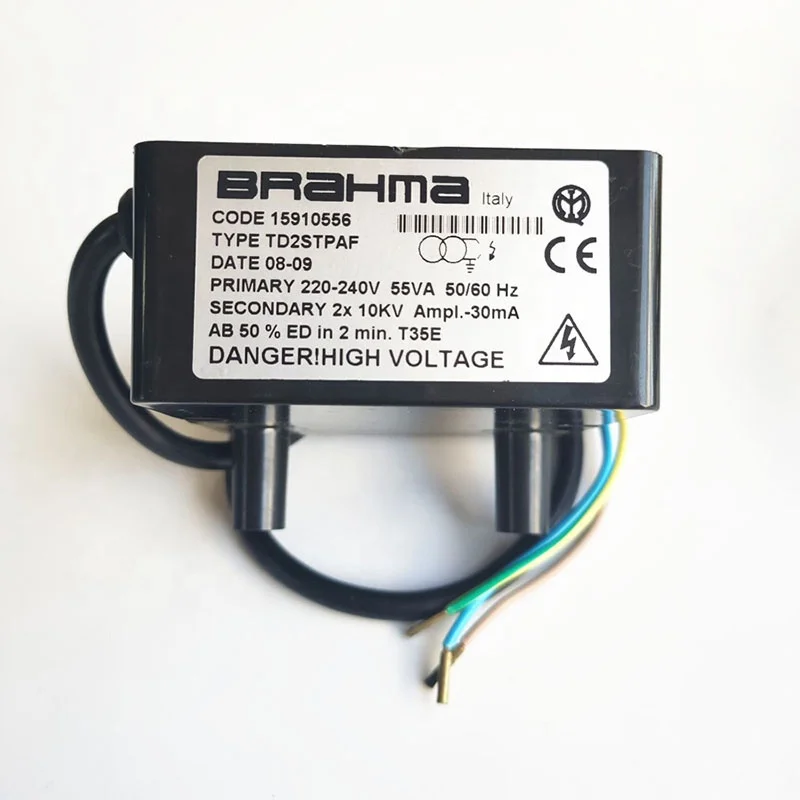 BRAHMA Ignition Transformer Type TD2STPAF 2*10KV Burner Transformer Have in Stock
BRAHMA Ignition Transformer Type TD2STPAF 2*10KV Burner Transformer Have in Stock