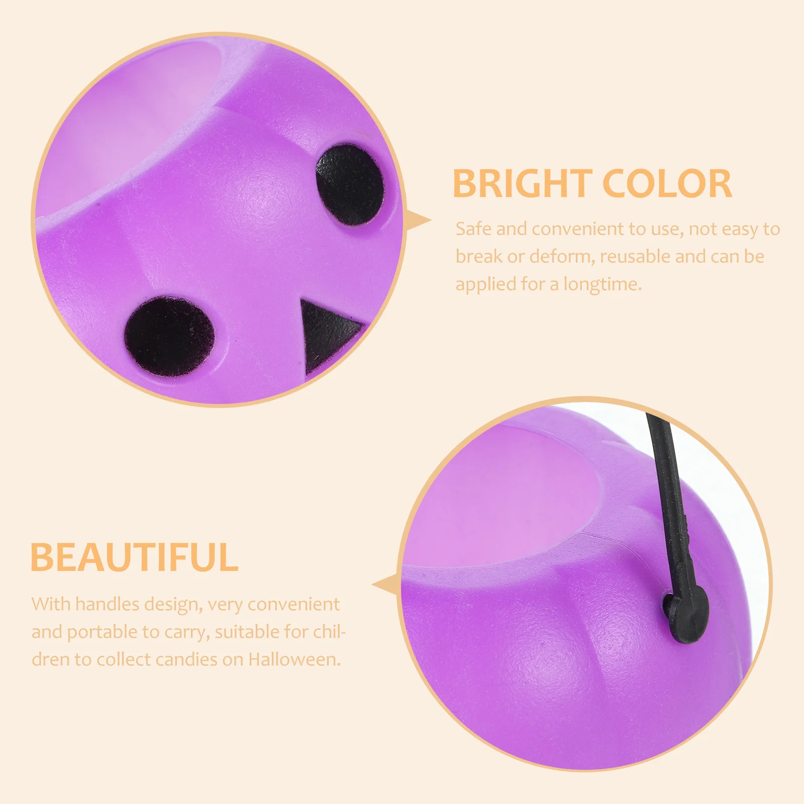 3Pcs Pumpkin Candy Buckets Portable Plastic Halloween Candy Holders Handheld Trick-Or-Treat Party Buckets Halloween Bucket
3Pcs Pumpkin Candy Buckets Portable Plastic Halloween Candy Holders Handheld Trick-Or-Treat Party Buckets Halloween Bucket