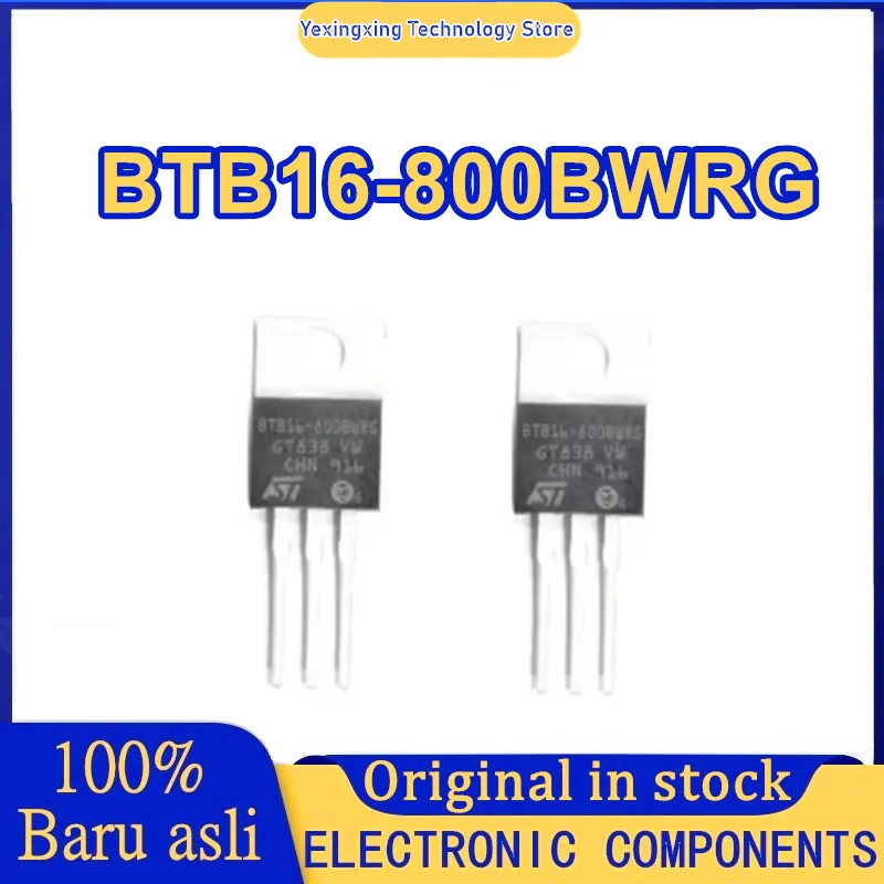 10PCS BTB16-800BWRG BTB16-800BW BTB16-800 BTB16 BTB TO-220 in Stock 100% New Origin
10PCS BTB16-800BWRG BTB16-800BW BTB16-800 BTB16 BTB TO-220 in Stock 100% New Origin