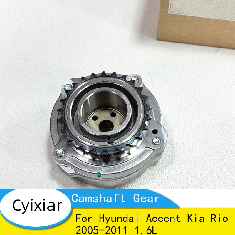 2435026800 24350-26800 Распределительный вал CVVT для Hyundai Accent Kia Rio 2005-2011 1.6L 24350 26800 Новые автомобильные аксессуары
2435026800 24350-26800 Распределительный вал CVVT для Hyundai Accent Kia Rio 2005-2011 1.6L 24350 26800 Новые автомобильные аксессуары