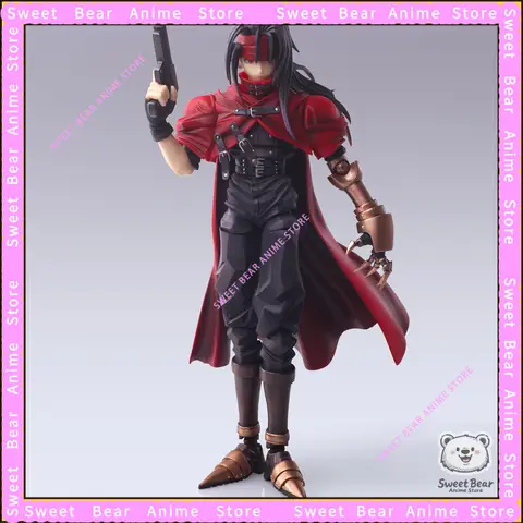 Quadrato Enix Final Fantasy VII BRING ARTS Vincent Valentine Action Figure Modello Anime Giocattoli alla moda Bambola da tavolo da collezione