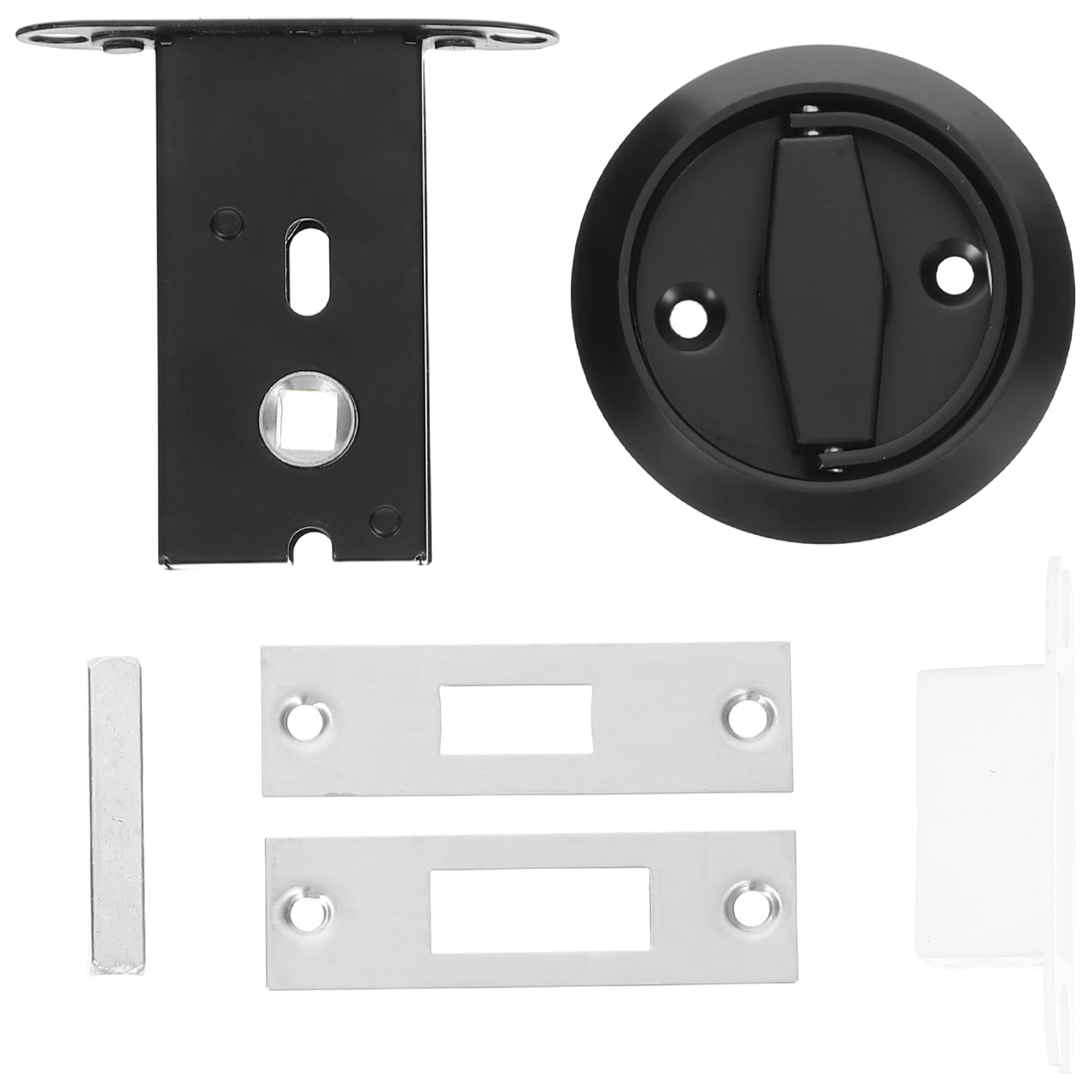 1 set Stainless Steel Pull Ring Lock Invisible Door Handle Round Latch Closet Bedroom Mount
1 set Stainless Steel Pull Ring Lock Invisible Door Handle Round Latch Closet Bedroom Mount