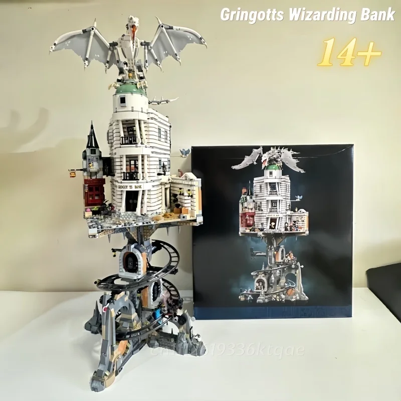 4803PCS Medieval Magic Bank Building Blocks 76417 DIY Assembly Architecture Model Bricks Collection Toys For Birthday Gifts
4803PCS Medieval Magic Bank Building Blocks 76417 DIY Assembly Architecture Model Bricks Collection Toys For Birthday Gifts
