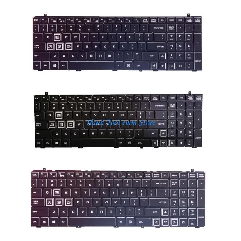 H37F Оригинальная клавиатура английского ноутбука с подсветкой RGB (необязательно) для Hasee Z7-KP5GA
H37F Оригинальная клавиатура английского ноутбука с подсветкой RGB (необязательно) для Hasee Z7-KP5GA