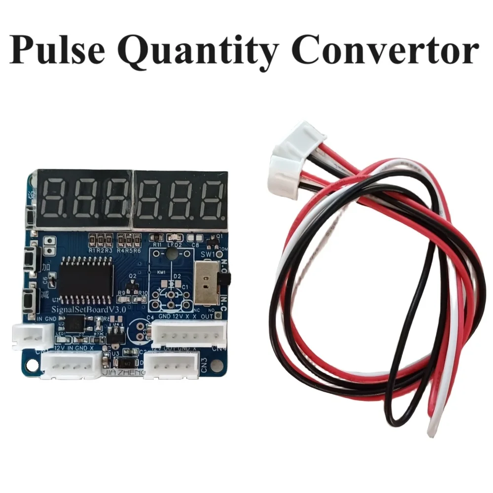 Converting Pulse Signals into Visualized Digital Values Pulse Signal Quantity Convertor Coin Acceptor Reset Counter
Converting Pulse Signals into Visualized Digital Values Pulse Signal Quantity Convertor Coin Acceptor Reset Counter