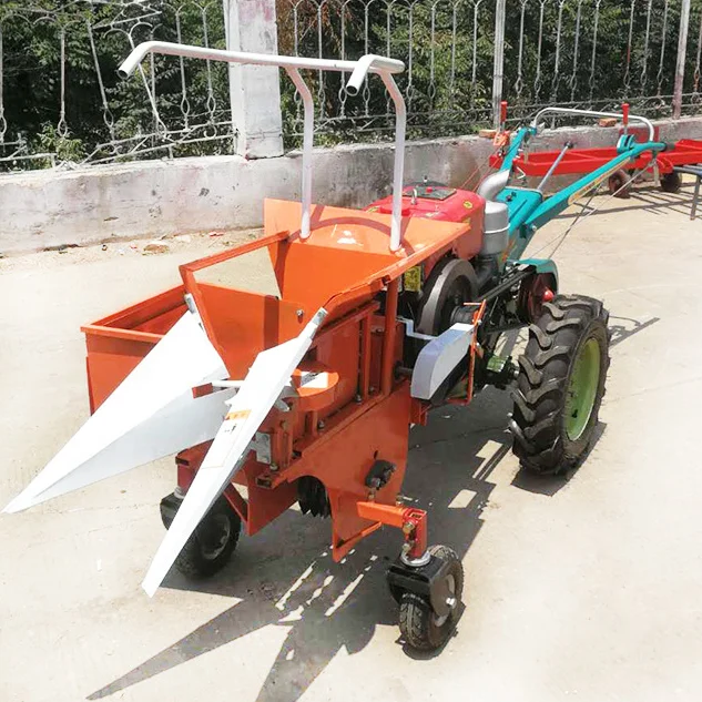 Small corn picker, miniature harvester, corn combine walking tractor, install corn harvester
Small corn picker, miniature harvester, corn combine walking tractor, install corn harvester