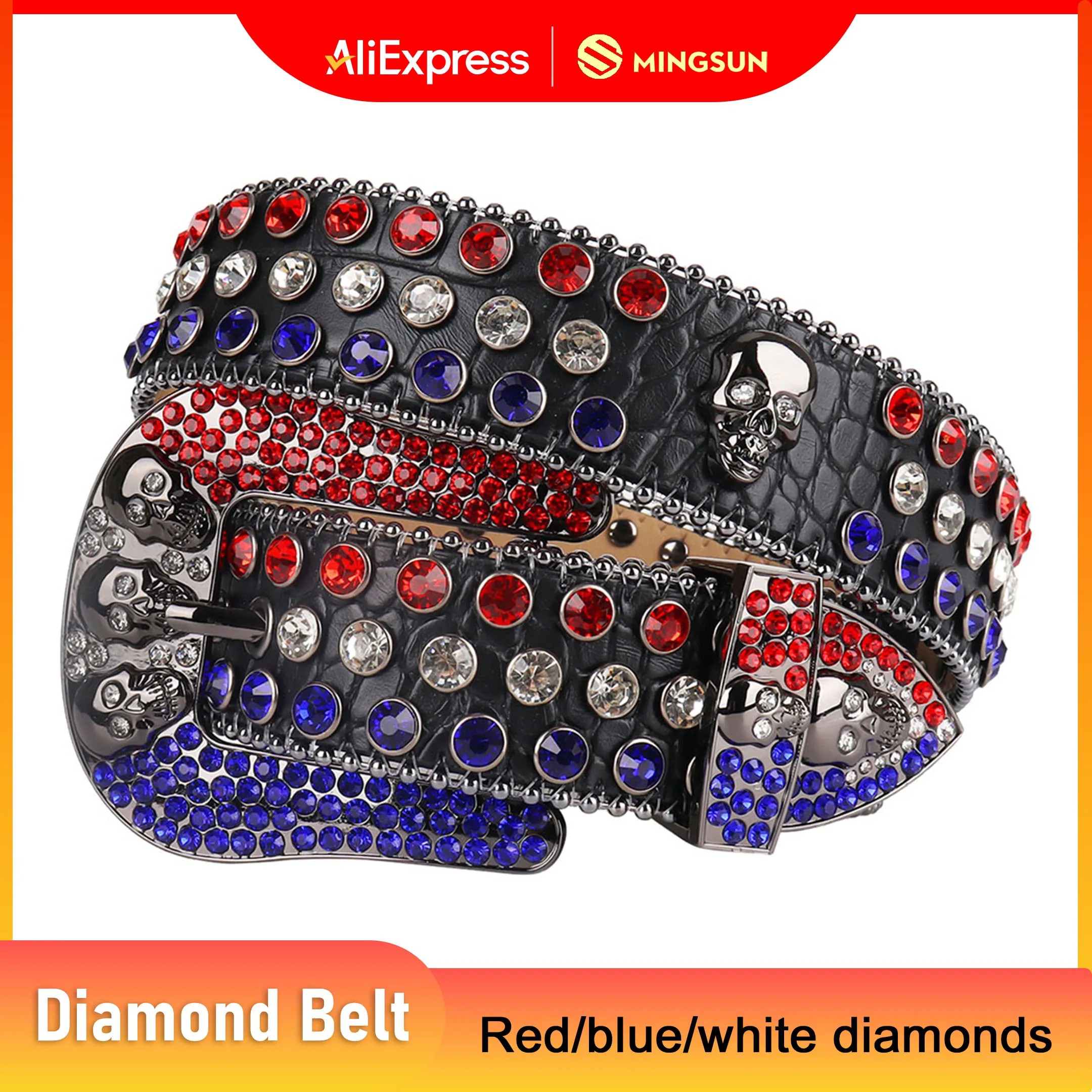 Skull Rhinestone Belts for Women Men Y2k Leather Strap Crystal Studded Western Cowgirl Cowboy Diamond Belt Ceinture Homme Luxe
Skull Rhinestone Belts for Women Men Y2k Leather Strap Crystal Studded Western Cowgirl Cowboy Diamond Belt Ceinture Homme Luxe