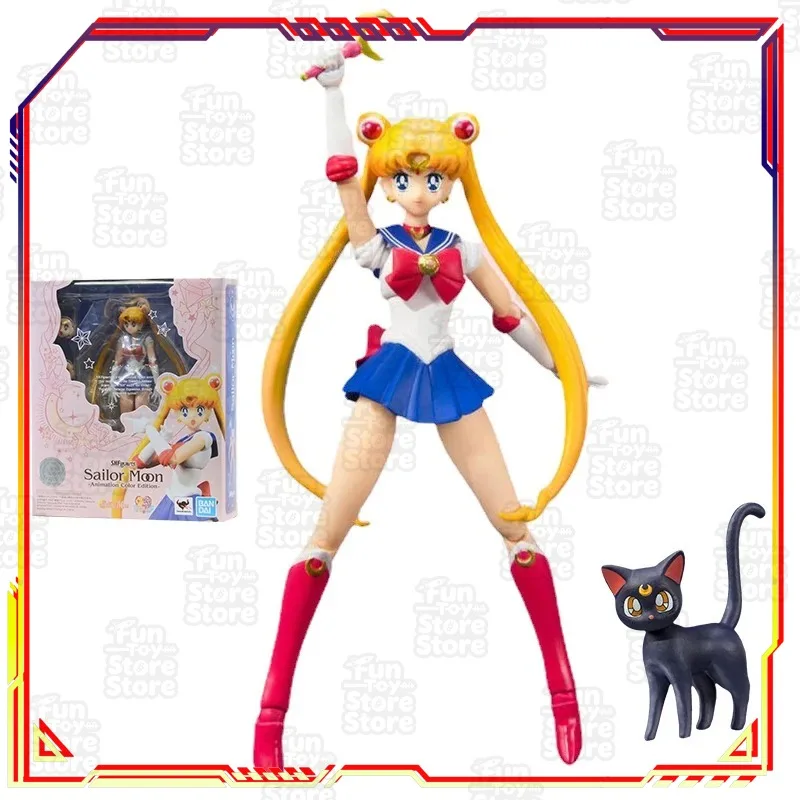 Bandai Sailor Moon Figure SHF Sailor Moon Articulated Action Figure Collectible Toy Model Anime Statue for Fans and Kids
Bandai Sailor Moon Figure SHF Sailor Moon Articulated Action Figure Collectible Toy Model Anime Statue for Fans and Kids
