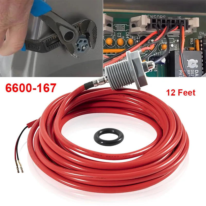 6600-167 Temperature Sensor with Curled Finger Connectors & 6540-228 O-Ring, Fit for Sundance Spas and Jacuzzi Hot Tubs.
6600-167 Temperature Sensor with Curled Finger Connectors & 6540-228 O-Ring, Fit for Sundance Spas and Jacuzzi Hot Tubs.