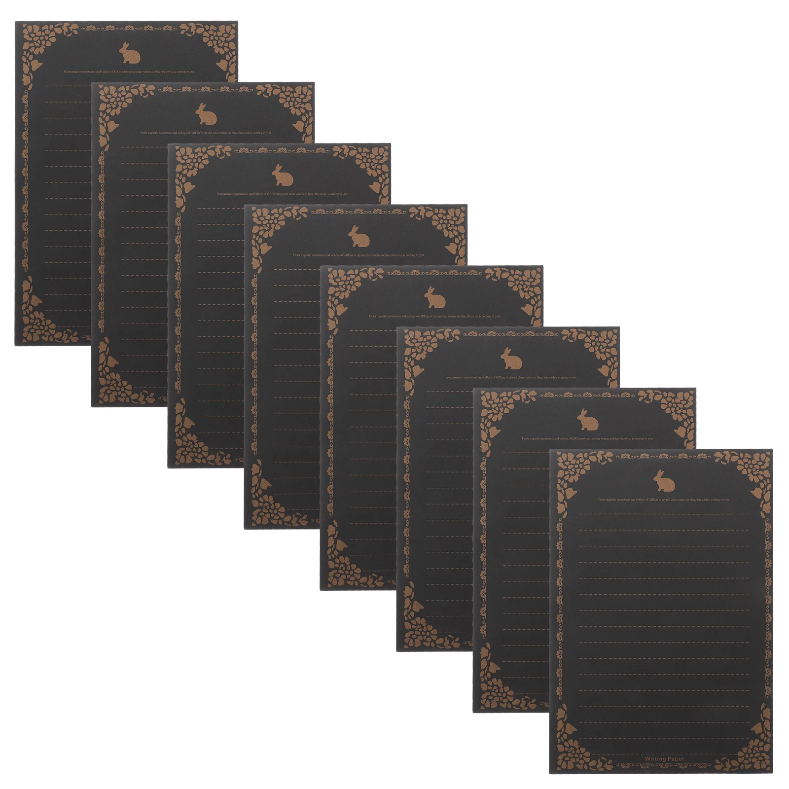 8 Pcs Vintage Letter Paper Set Kraft Writing Note Stationery Envelopes Creative Rabbit Design Practical Durability Handcraft
8 Pcs Vintage Letter Paper Set Kraft Writing Note Stationery Envelopes Creative Rabbit Design Practical Durability Handcraft