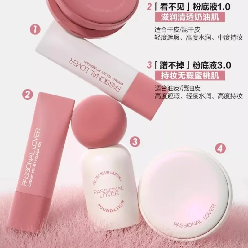 Passional Lover PL Liquid Foundation Oil Control Matte Full Coverage Concealer Foundation Natural Makeup K-beauty Cosmetics
Passional Lover PL Liquid Foundation Oil Control Matte Full Coverage Concealer Foundation Natural Makeup K-beauty Cosmetics