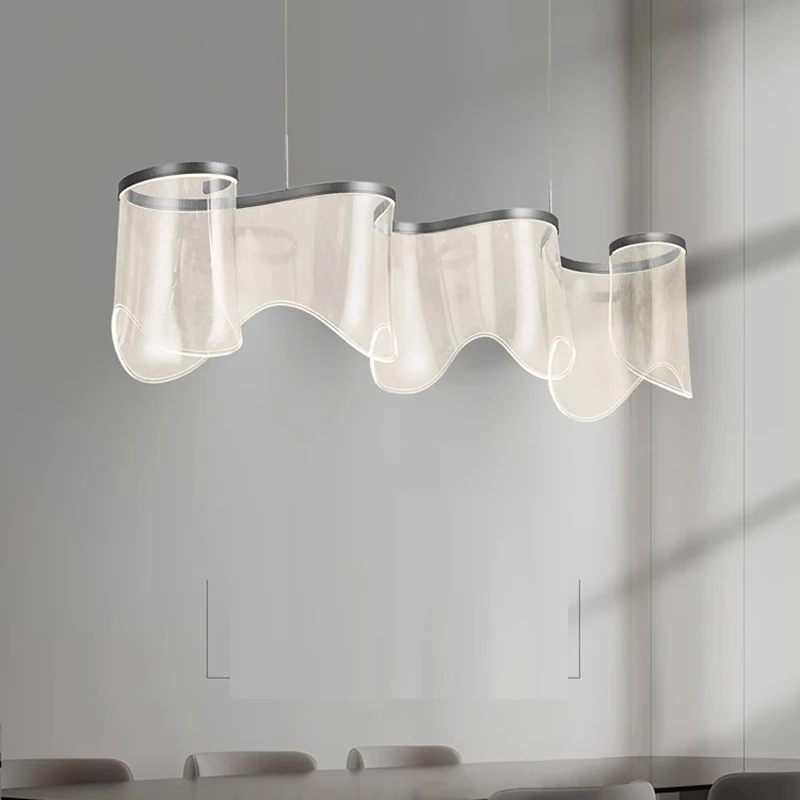 Modern light luxury restaurant LED pendant light Italian high-end designer indoor long acrylic luxury decoration bar desk lamp
Modern light luxury restaurant LED pendant light Italian high-end designer indoor long acrylic luxury decoration bar desk lamp