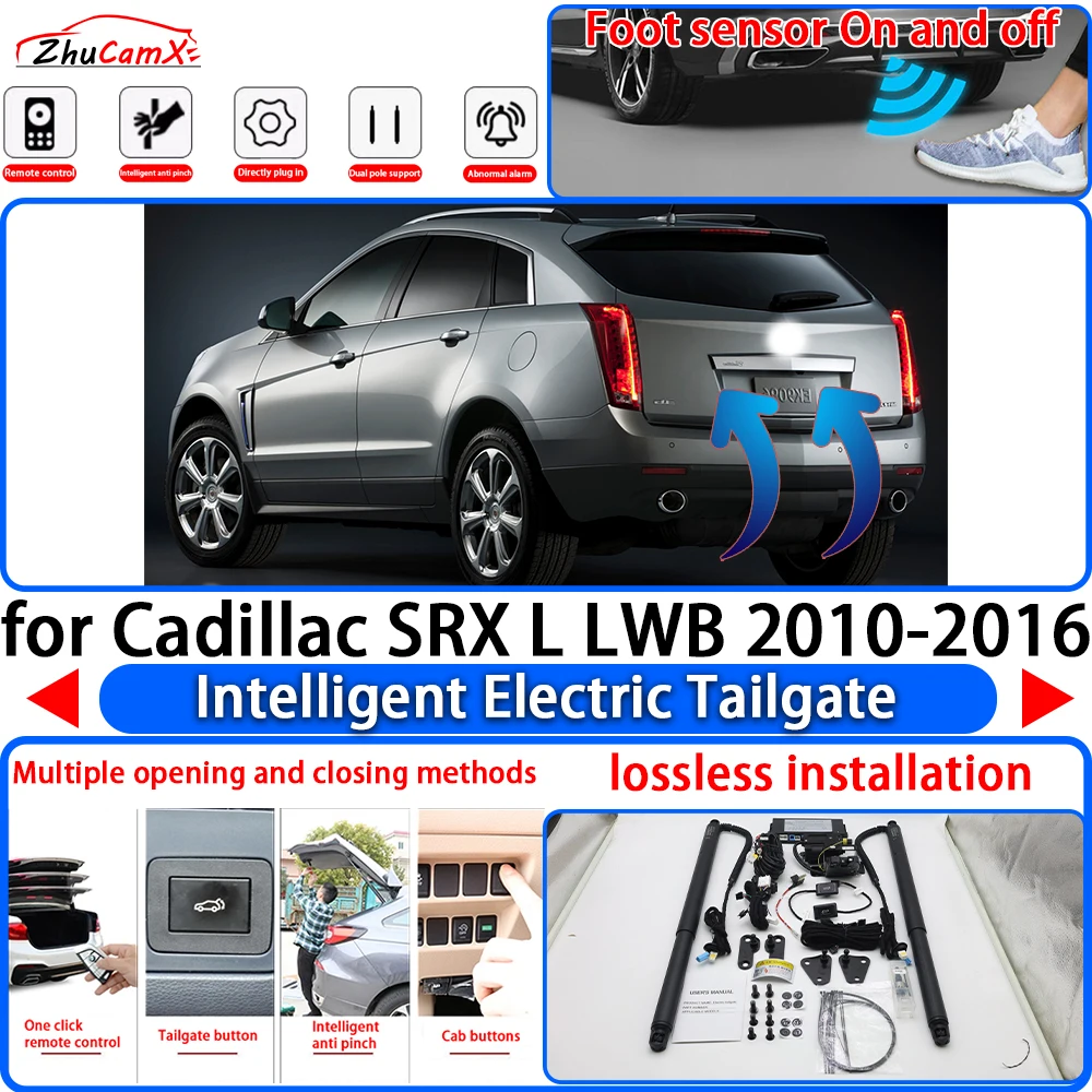 ZhuCamX for Cadillac SRX L LWB 2010-2016 Power Liftgate Trunk Electric Suction Tailgate Intelligent Tail Gate Lift Strut System
ZhuCamX for Cadillac SRX L LWB 2010-2016 Power Liftgate Trunk Electric Suction Tailgate Intelligent Tail Gate Lift Strut System