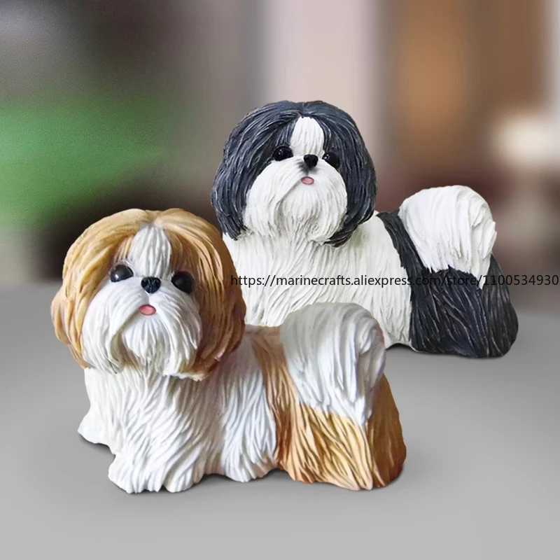 Adorable Shih Tzu Dog Model Realistic Cute Puppy Figurine Car Dashboard Decor Resin Craft Ornament Creative Gift for Pet Lovers
Adorable Shih Tzu Dog Model Realistic Cute Puppy Figurine Car Dashboard Decor Resin Craft Ornament Creative Gift for Pet Lovers