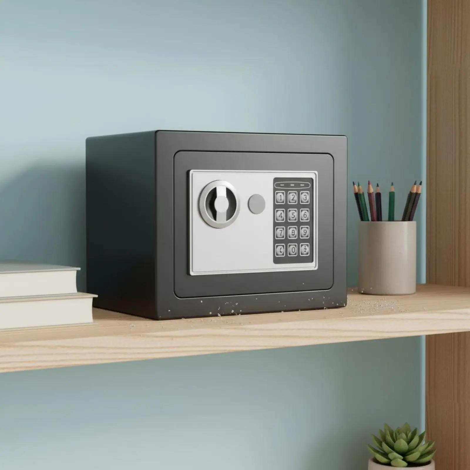 Password Safe Only in, Not out Lockable Piggy Bank Combination Lock Bank Large Capacity Money Safe Box Small Size for Gift, Desk
Password Safe Only in, Not out Lockable Piggy Bank Combination Lock Bank Large Capacity Money Safe Box Small Size for Gift, Desk