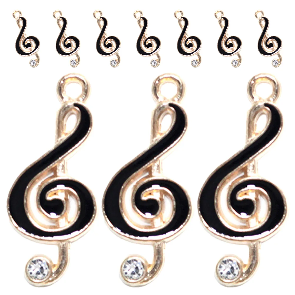 10 Pcs Musical Note Pendant Metal Symbol Charm for Craft Decorative Jewelry Making Bracelet Earring Fine Texture Small
10 Pcs Musical Note Pendant Metal Symbol Charm for Craft Decorative Jewelry Making Bracelet Earring Fine Texture Small